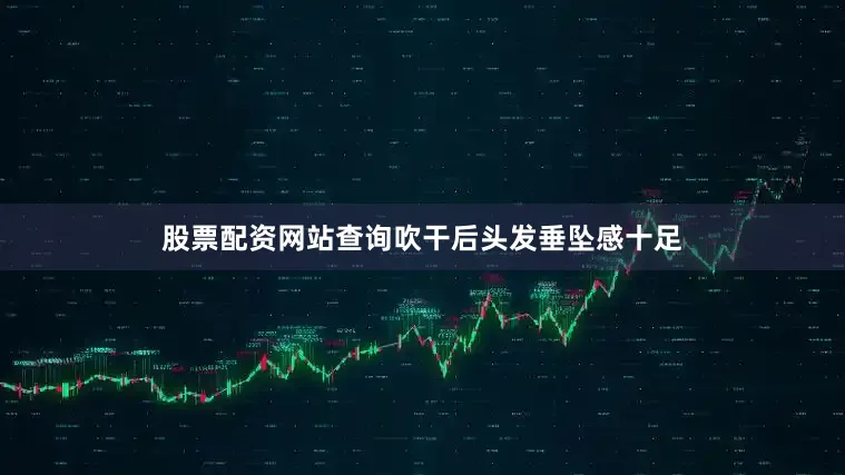 股票配资网站查询吹干后头发垂坠感十足